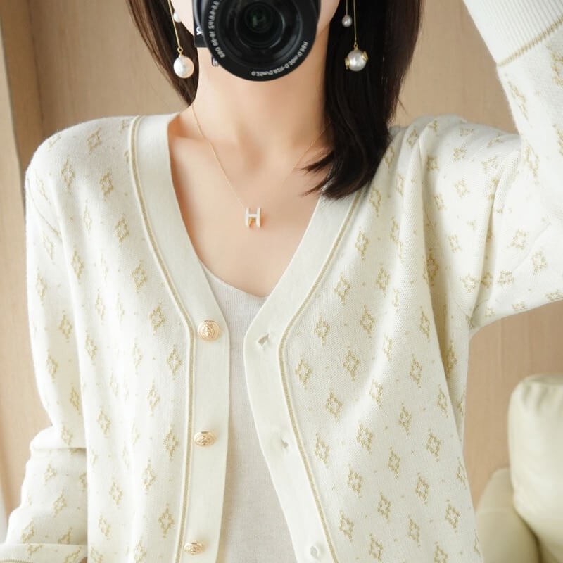 Cardigan Curto Cerisier - Vista Ladies