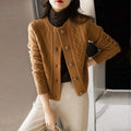 Cardigan de Lã Curto Noyer - Vista Ladies