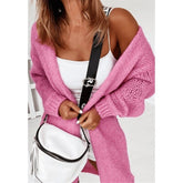 Cardigan de Tricot Alongado Ella - Vista Ladies