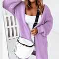 Cardigan de Tricot Alongado Ella - Vista Ladies