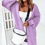 Cardigan de Tricot Alongado Ella - Vista Ladies