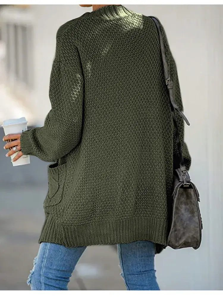 Cardigan de Tricot Alongado Tilleaul - Vista Ladies