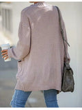 Cardigan de Tricot Alongado Tilleaul - Vista Ladies