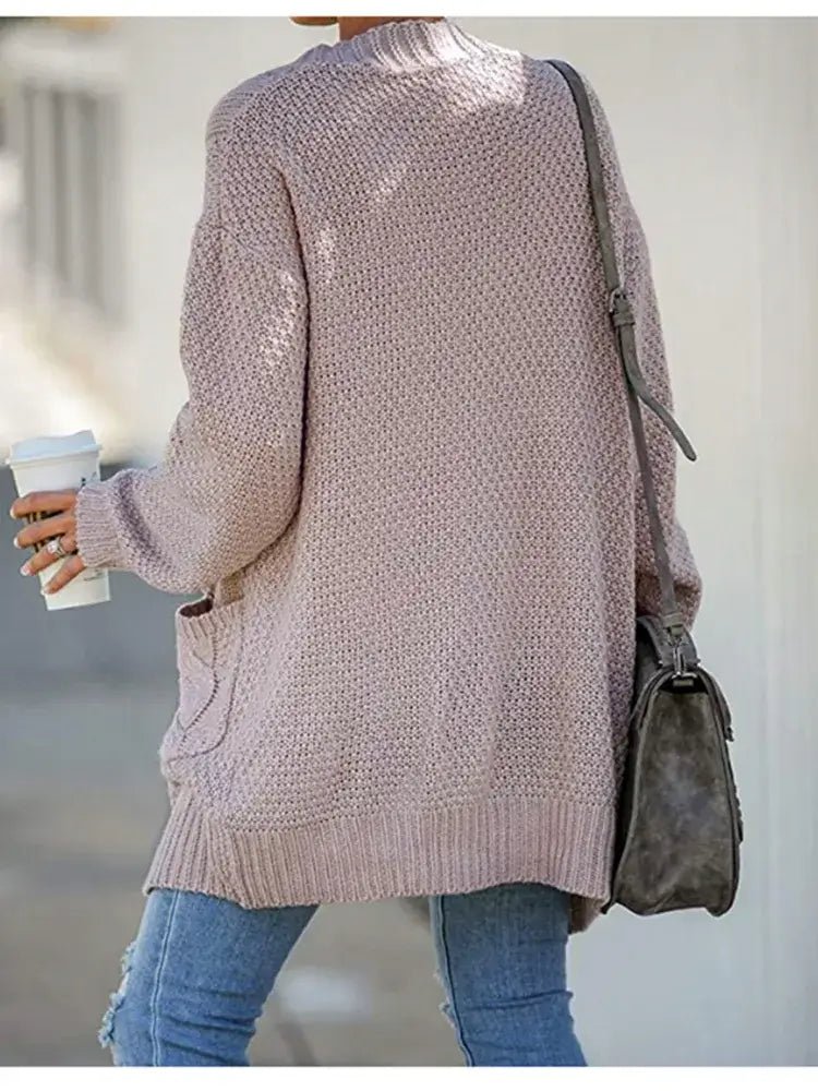 Cardigan de Tricot Alongado Tilleaul - Vista Ladies