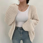 Cardigan de Tricot Ponto Aberto Castries - Vista Ladies