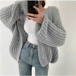 Cardigan de Tricot Ponto Aberto Castries - Vista Ladies