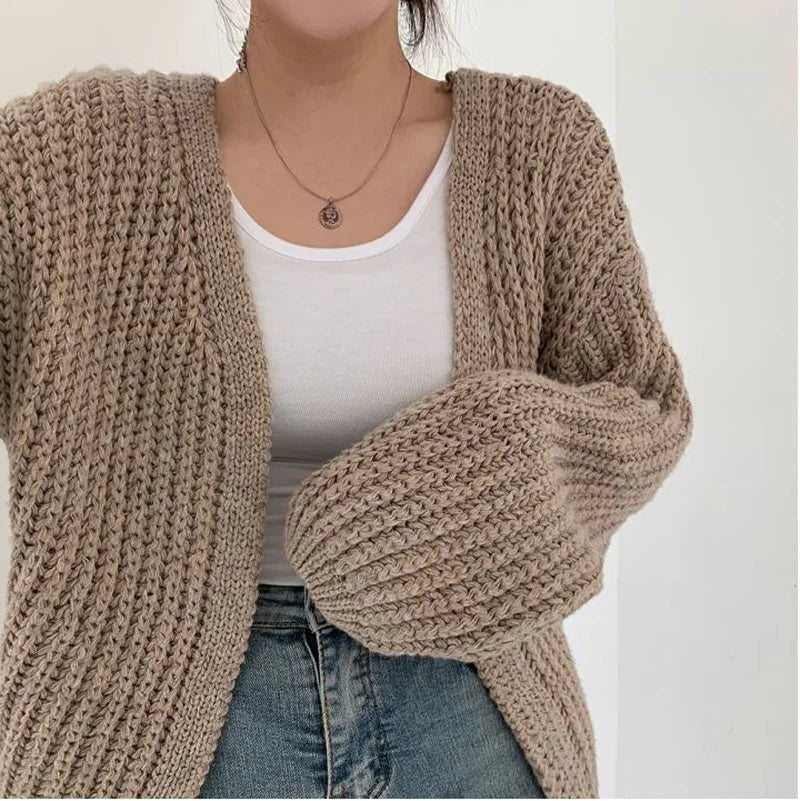 Cardigan de Tricot Ponto Aberto Castries - Vista Ladies
