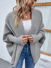 Cardigan de Tricot Ponto Aberto Peuplier - Vista Ladies