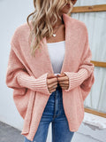 Cardigan de Tricot Ponto Aberto Peuplier - Vista Ladies