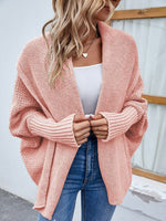 Cardigan de Tricot Ponto Aberto Peuplier - Vista Ladies
