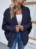 Cardigan de Tricot Ponto Aberto Peuplier - Vista Ladies