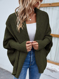 Cardigan de Tricot Ponto Aberto Peuplier - Vista Ladies