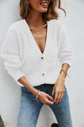 Cardigan Feminino Oversized de Tricot Érable - Vista Ladies