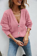 Cardigan Feminino Oversized de Tricot Érable - Vista Ladies