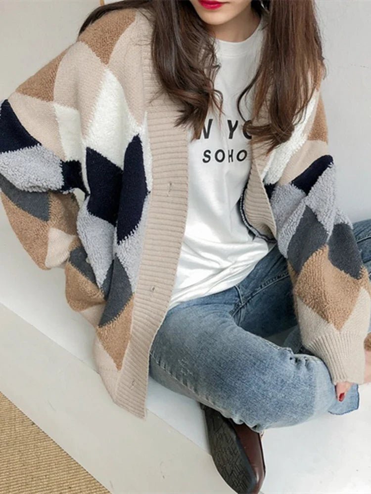 Cardigan Feminino Oversized Kochi - Vista Ladies