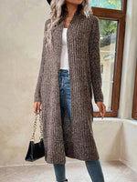 Cardigan Longo Ponto Aberto Malé - Vista Ladies