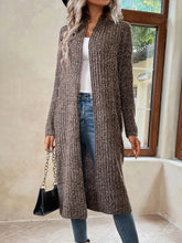 Cardigan Longo Ponto Aberto Malé - Vista Ladies