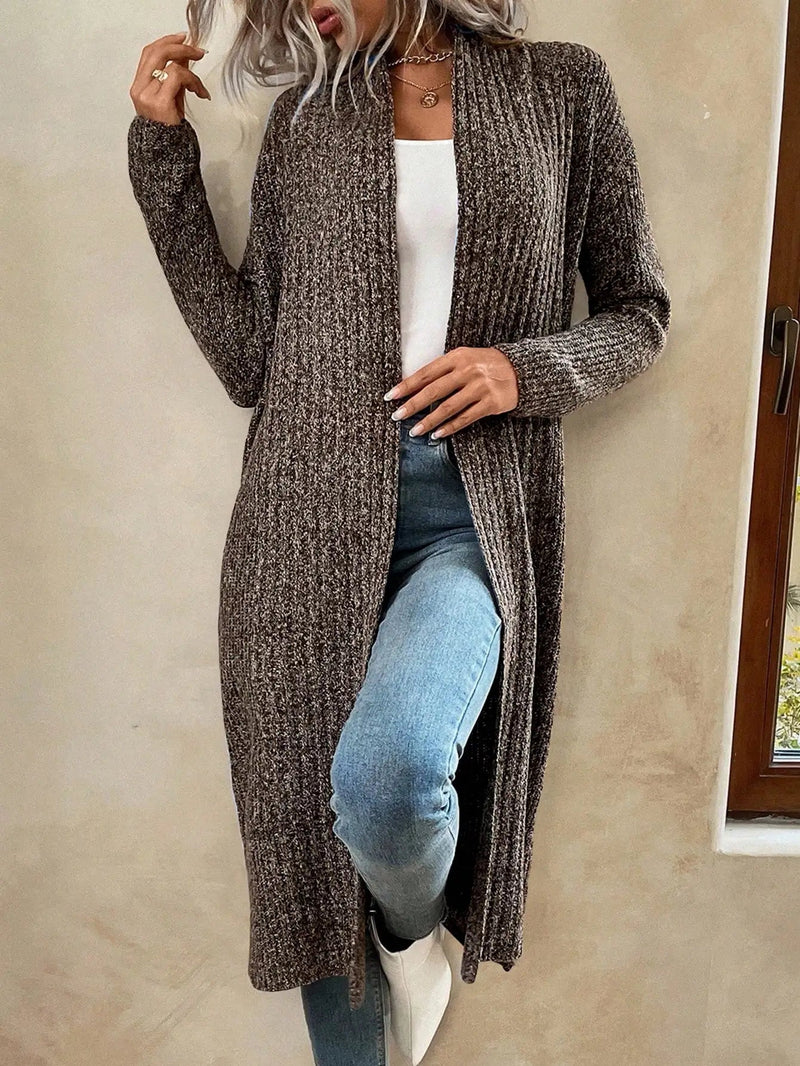 Cardigan Longo Ponto Aberto Malé - Vista Ladies