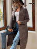 Cardigan Longo Ponto Aberto Malé - Vista Ladies