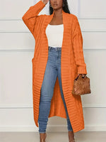 Cardigan Longo Ponto Aberto Roseau - Vista Ladies