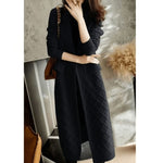 Cardigan Longo Ponto Aberto Tamale - Vista Ladies