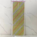 Cartela de Strass Adesiva 5mm Profissional para Maquiagem, Unhas, Artesanato e Carnaval - Innovare