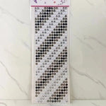 Cartela de Strass Adesiva 5mm Profissional para Maquiagem, Unhas, Artesanato e Carnaval - Innovare