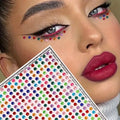 Cartela de Strass Adesiva 5mm Profissional para Maquiagem, Unhas, Artesanato e Carnaval - Innovare