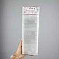 Cartela de Strass Autoadesiva em Resina para Artesanato, Scrapbook, Unhas e Maquiagem - Innovare