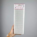 Cartela de Strass Autoadesiva em Resina para Artesanato, Scrapbook, Unhas e Maquiagem - Innovare