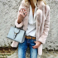 Casaco Feminino Aveludado Elizabeth Puff - Vista Ladies
