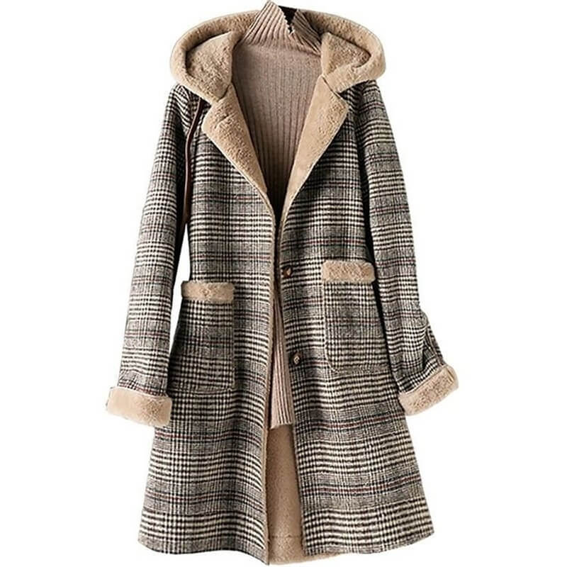 Casaco Feminino de Inverno Forrado Claire - Vista Ladies