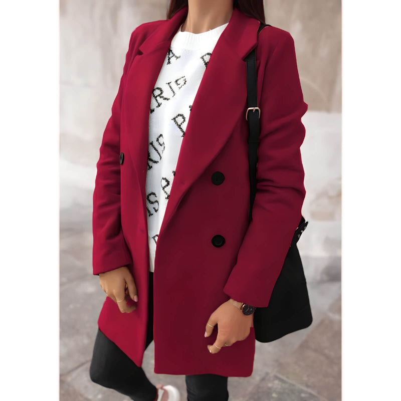Casaco Feminino de Lã Batida Dauphine - Vista Ladies