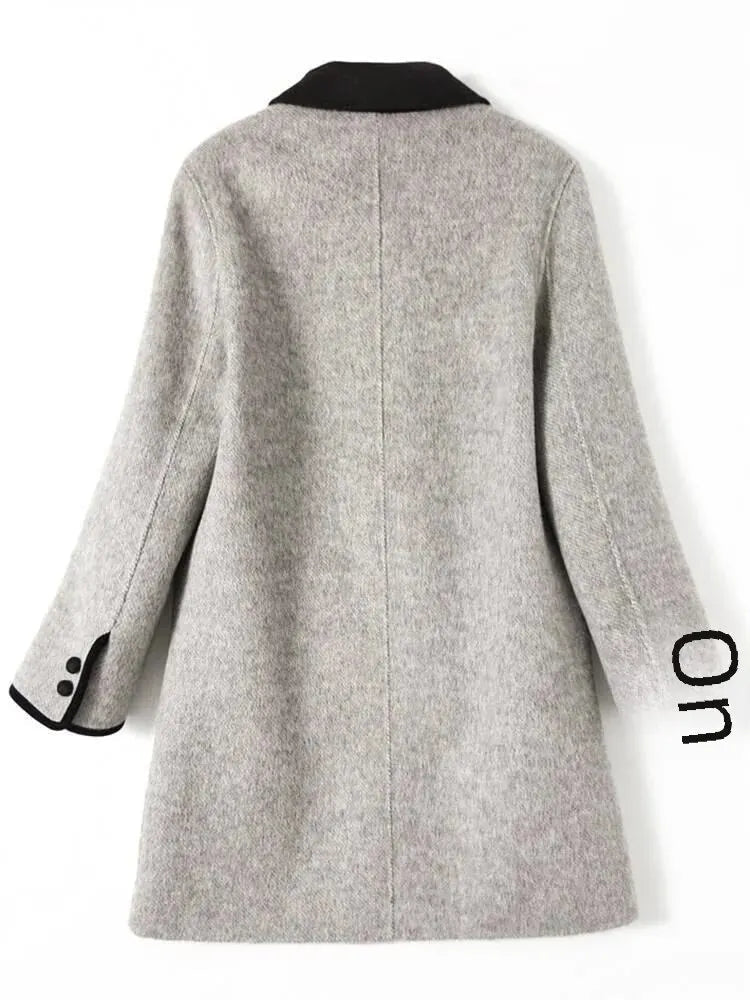 Casaco Feminino de Lã Batida Lecce - Vista Ladies