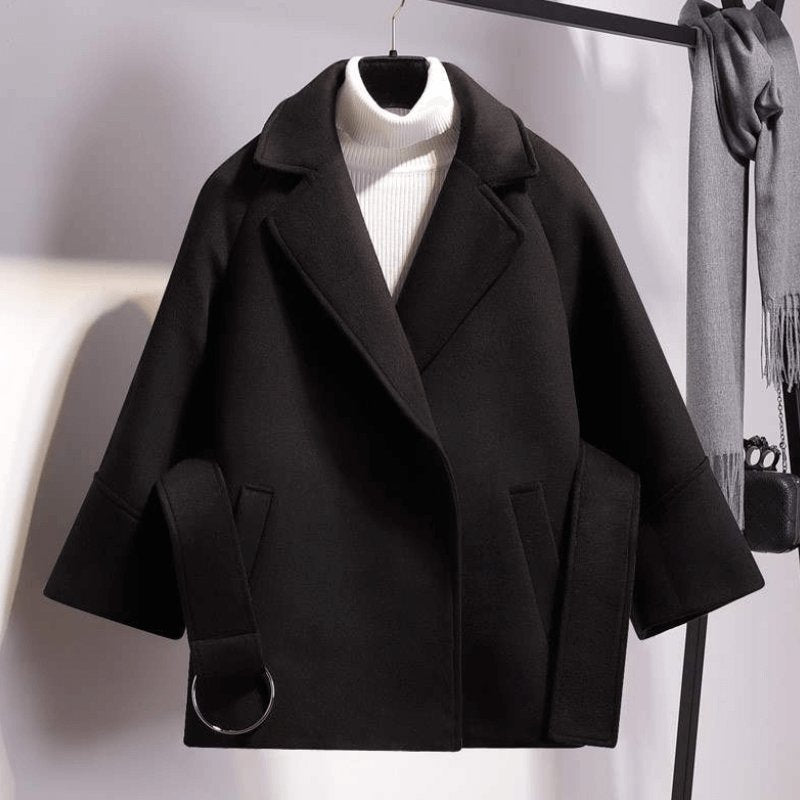 Casaco Feminino de Lã Batida Manly - Vista Ladies