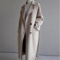 Casaco Feminino Longo de Lã Batida Ribera - Vista Ladies
