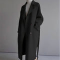 Casaco Feminino Longo de Lã Batida Ribera - Vista Ladies