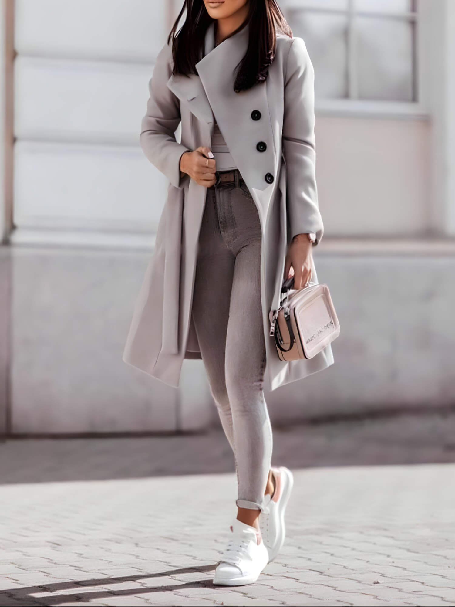 Casaco Feminino Longo Oversized Stella - Vista Ladies