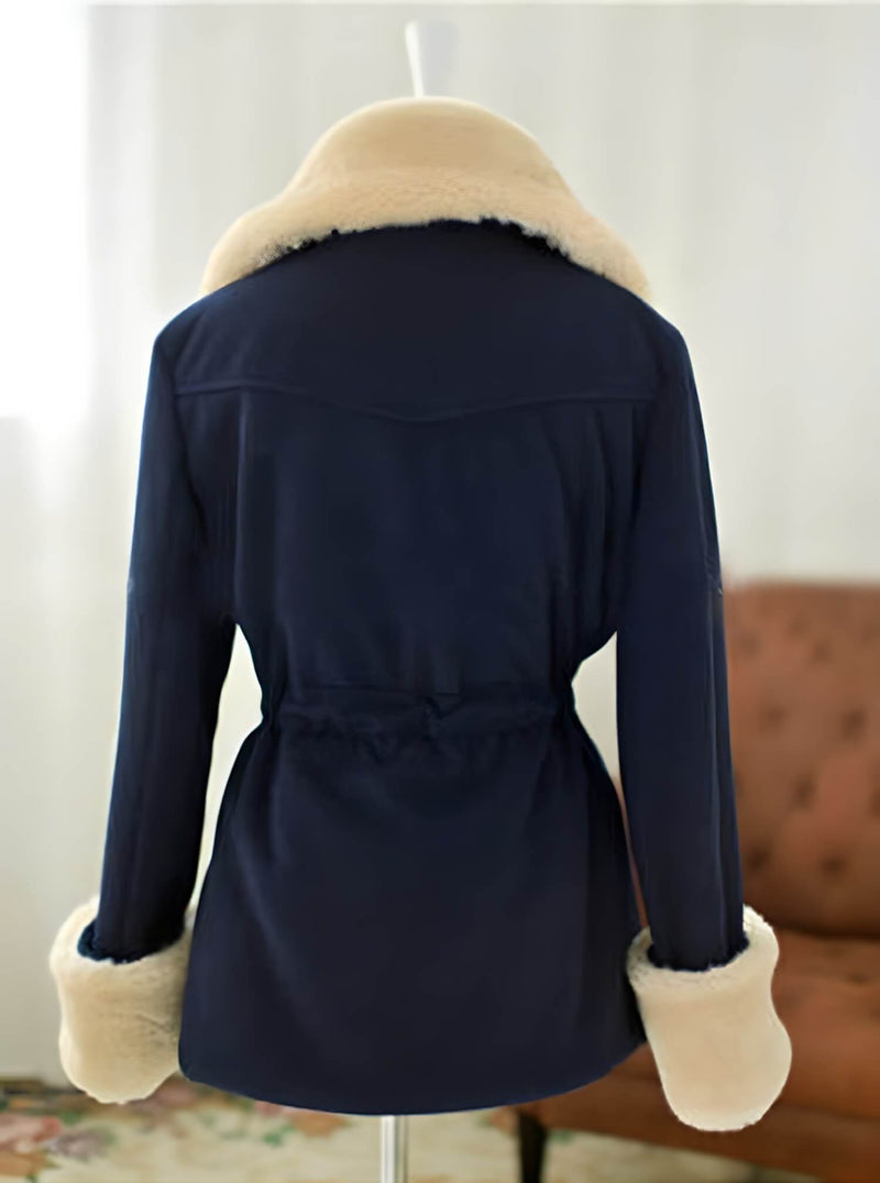 Casaco Feminino Pelúcia Eleanor Coat - Vista Ladies