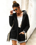 Casaco Feminino Ponto Aberto Capucine - Vista Ladies