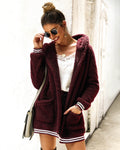 Casaco Feminino Ponto Aberto Capucine - Vista Ladies