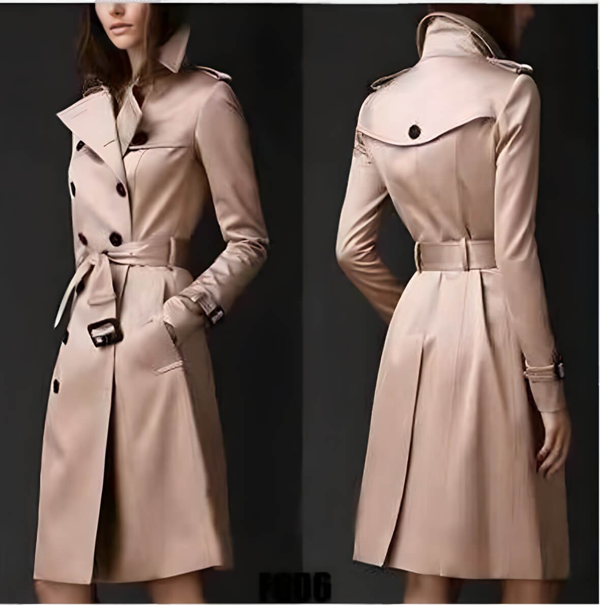 Casaco Feminino Trench Scarlett - Vista Ladies