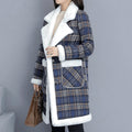 Casaco Feminino Xadrez Forrado em Lã Aspen - Vista Ladies