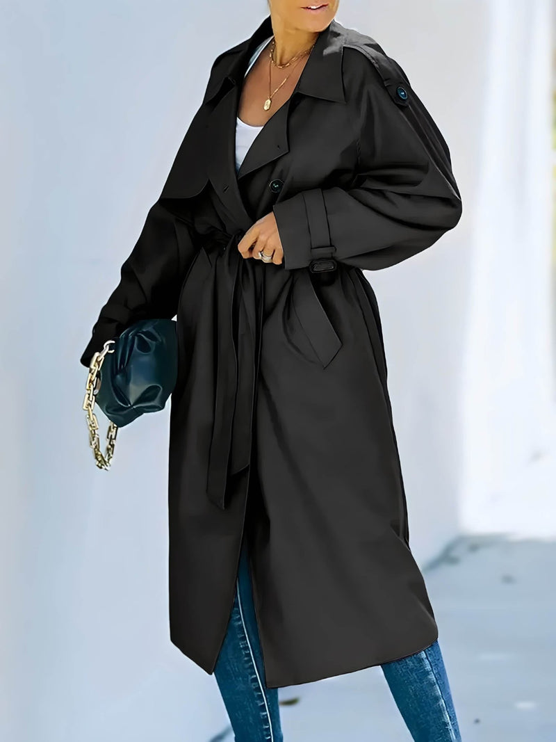 Casaco Longo Feminino Trench Kalliope - Vista Ladies