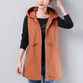 Colete Feminino Com Capuz Olive - Vista Ladies