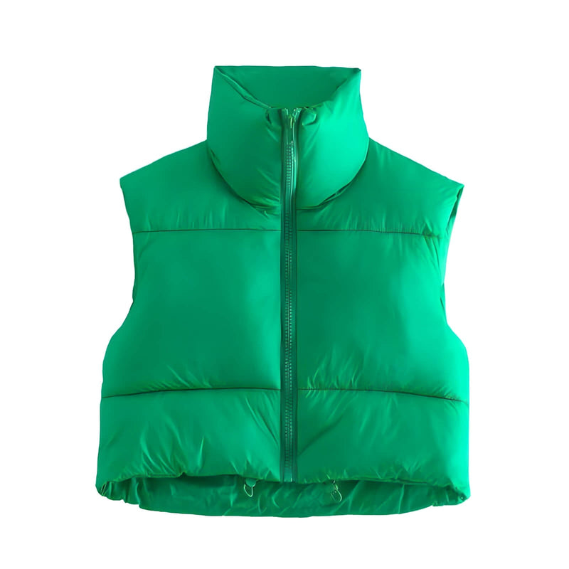 Colete Feminino Curto Puffer Illinia - Vista Ladies