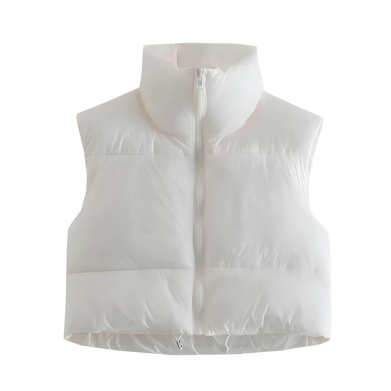 Colete Feminino Curto Puffer Illinia - Vista Ladies