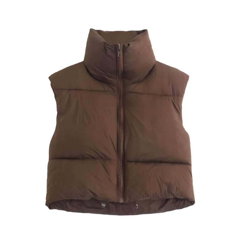Colete Feminino Curto Puffer Illinia - Vista Ladies