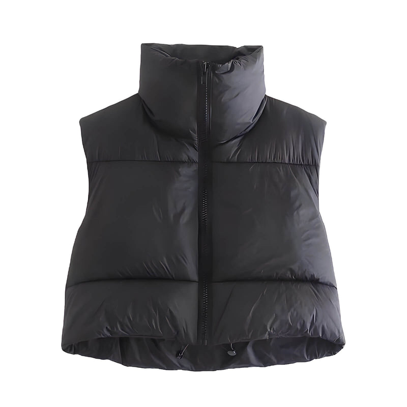 Colete Feminino Curto Puffer Illinia - Vista Ladies