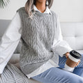 Colete Feminino de Tricot Martine - Vista Ladies
